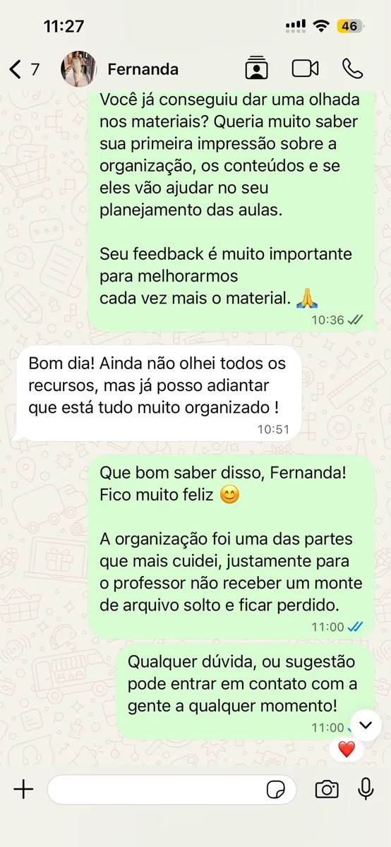 Depoimento de professor sobre o Aula na Mão